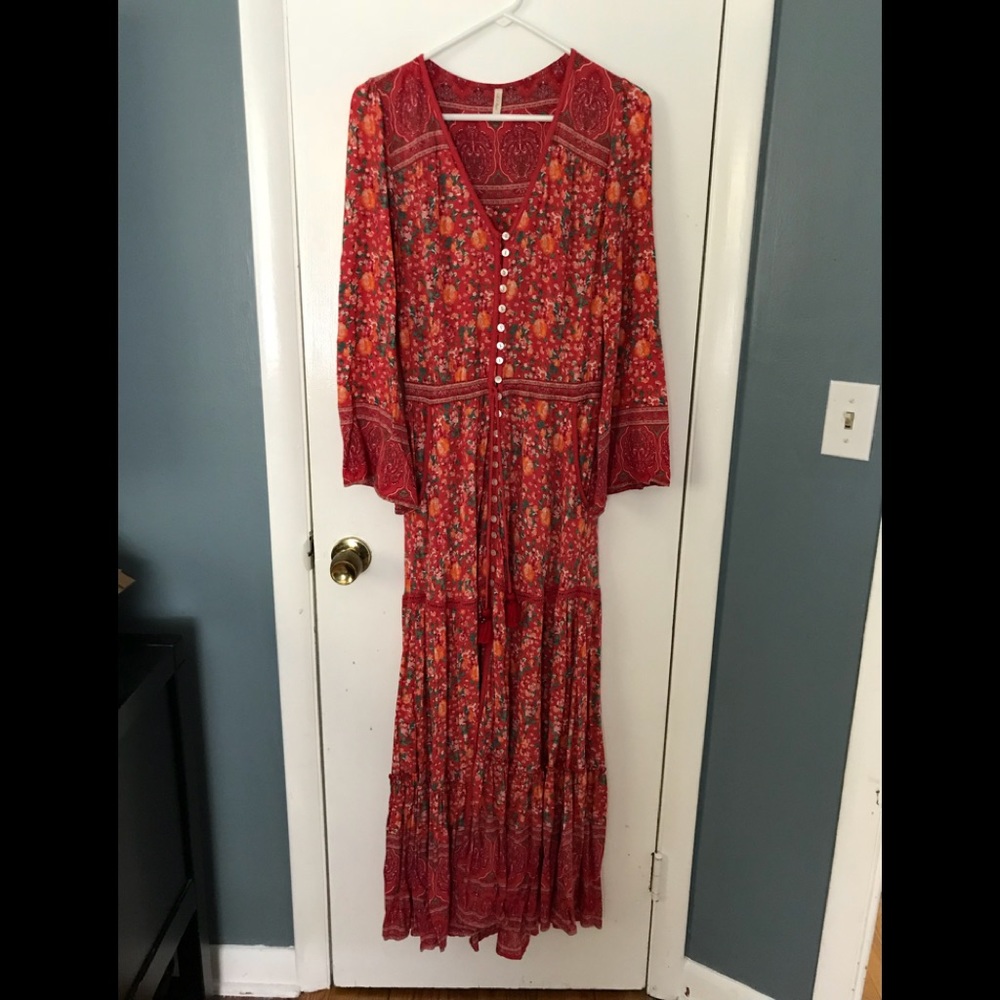 Tulle & Batiste Jamawar Maxi Dress